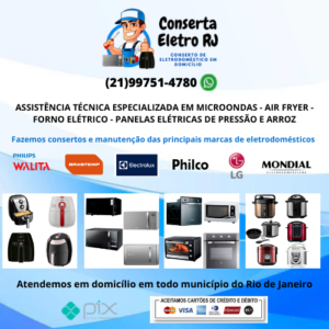 ASSISTÊNCIA TÉCNICA DE ELETRODOMÉSTICOS RJ